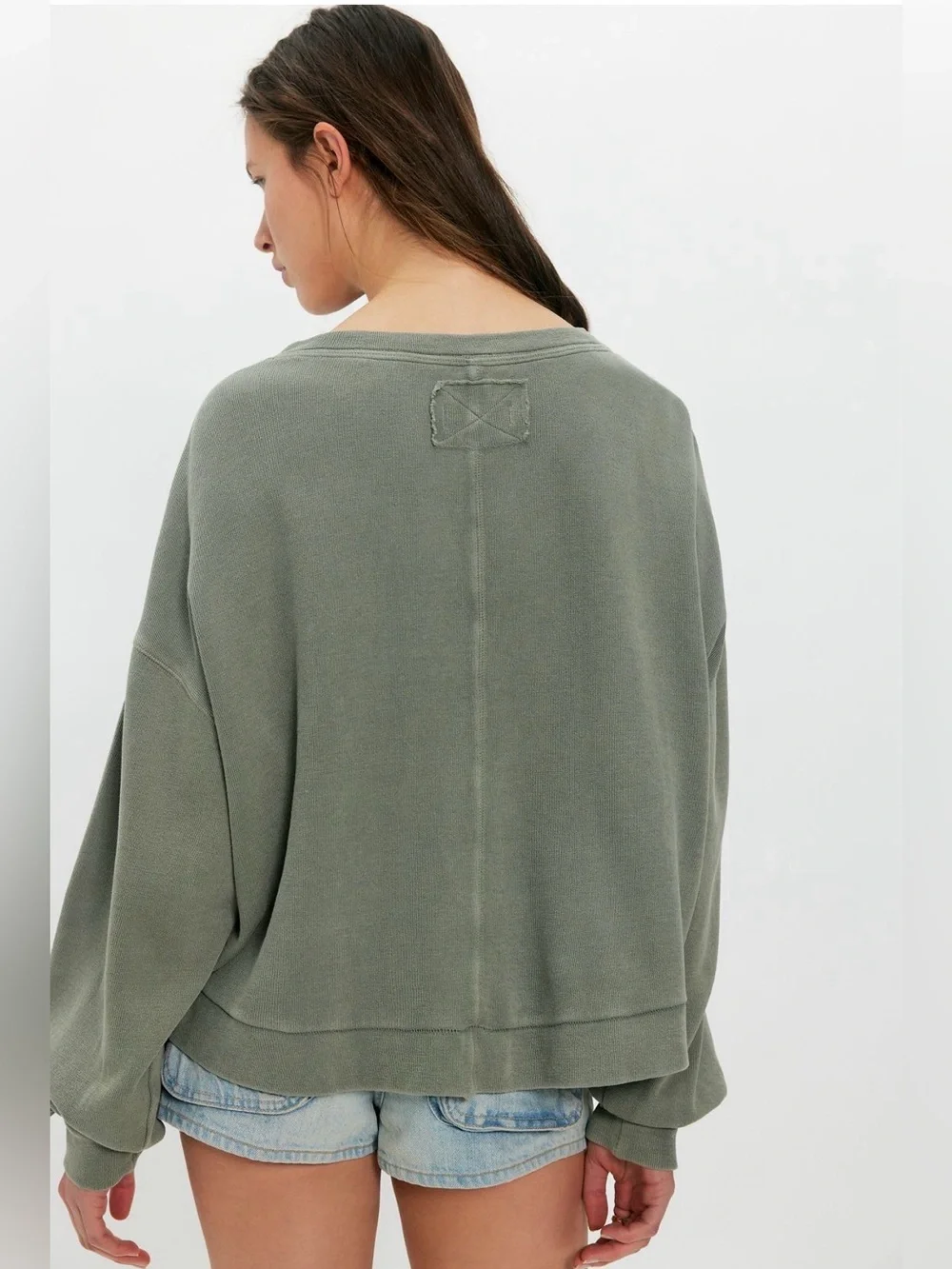 FREE PEOPLE We The Free Comfort Zone V- Neck Pullover